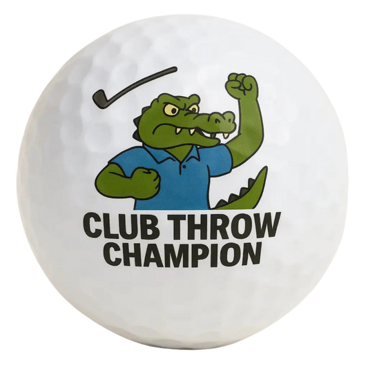 Club Throw Champion | Angry Croc Golf Ball - Bogey Blokes