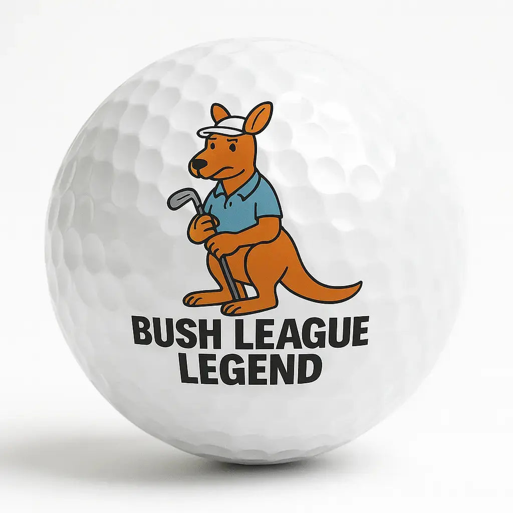 Bush League Legend | Kangaroo Golf Ball - Bogey Blokes